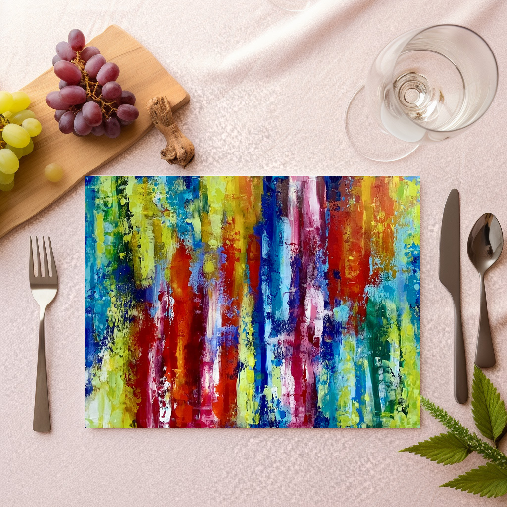 raxxa Premium-Tischset: Colors of my life - immagine 2