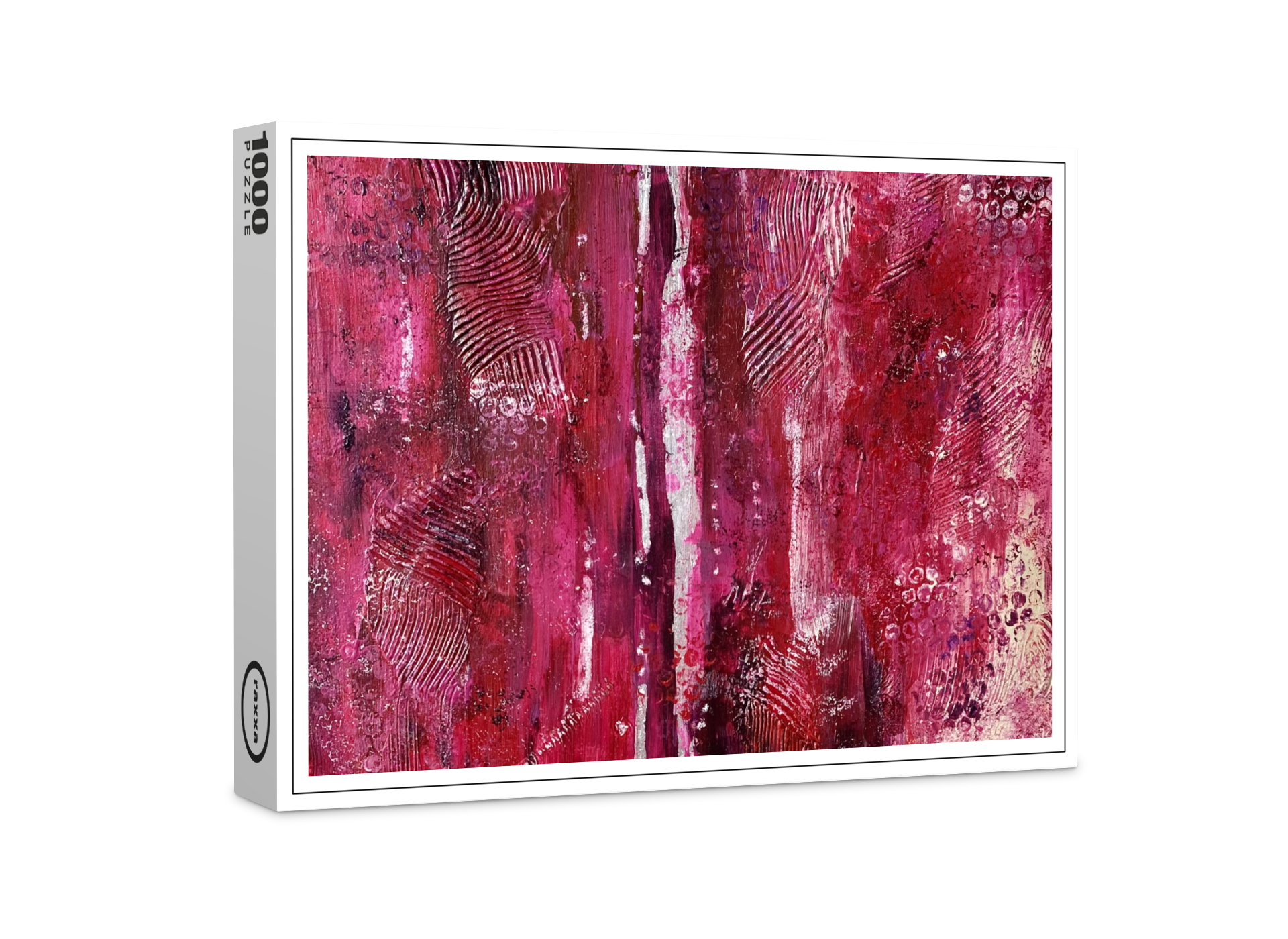 raxxa Premium-Puzzle: Fifty shades of pink