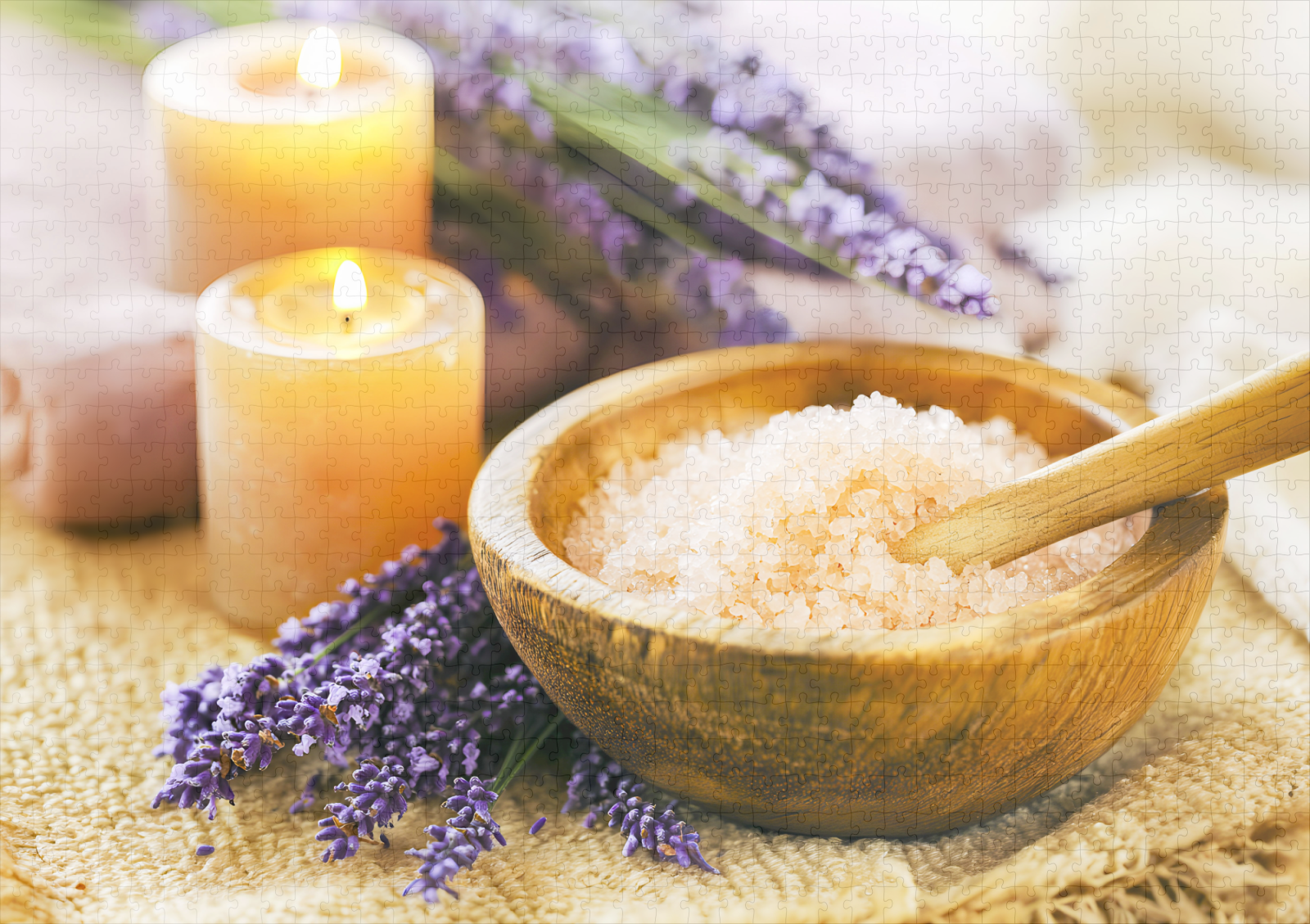raxxa Premium-Puzzle: Lavendel, Kerzenlicht und Badesalze - Image 2