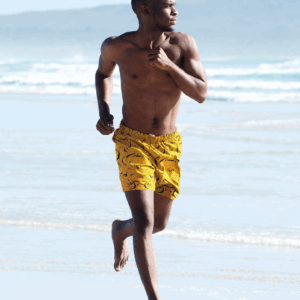 Badeshort: Mystic Orange No 1