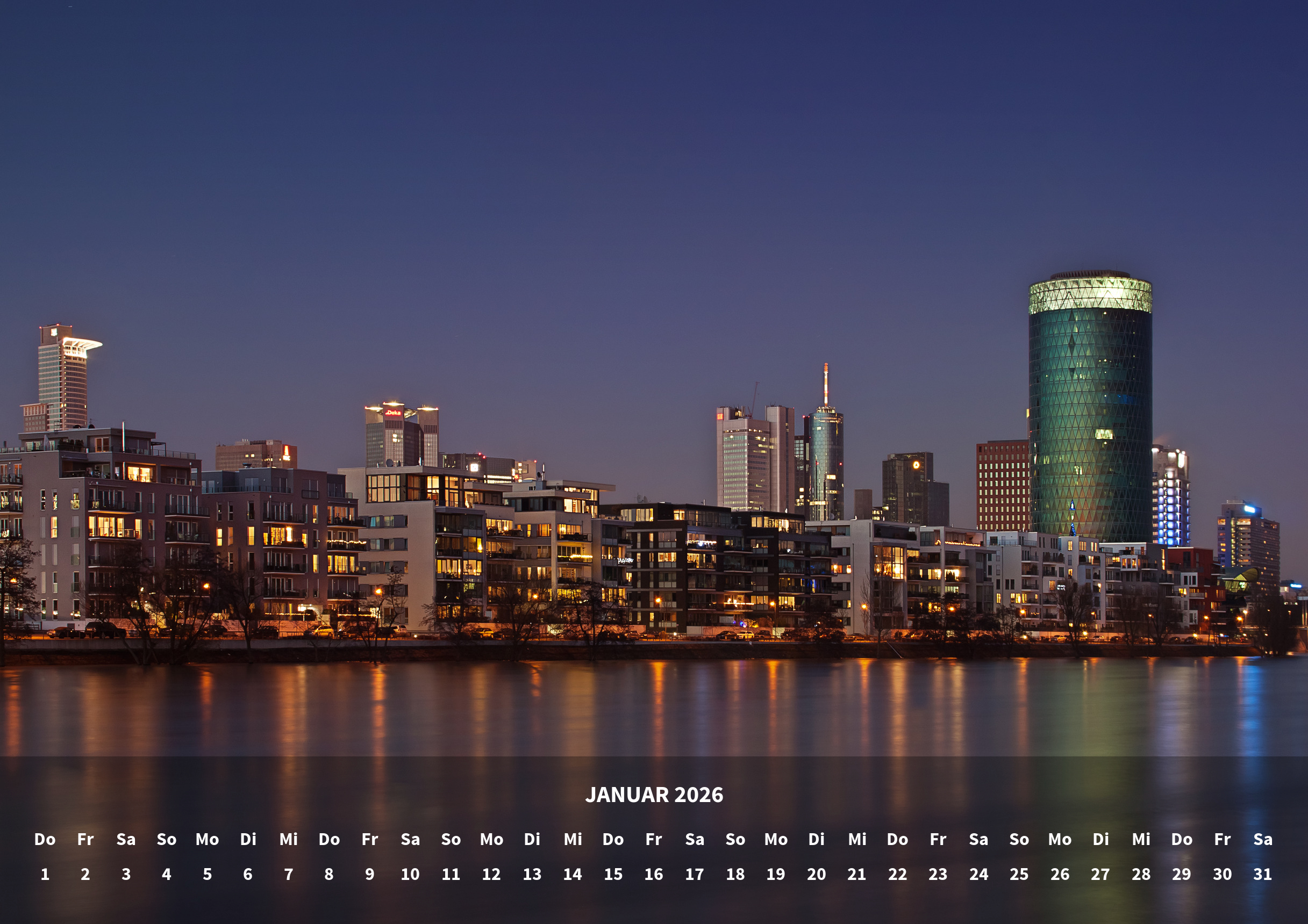 raxxa Spenden-Monatskalender Frankfurt am Main 2026 - Image 3