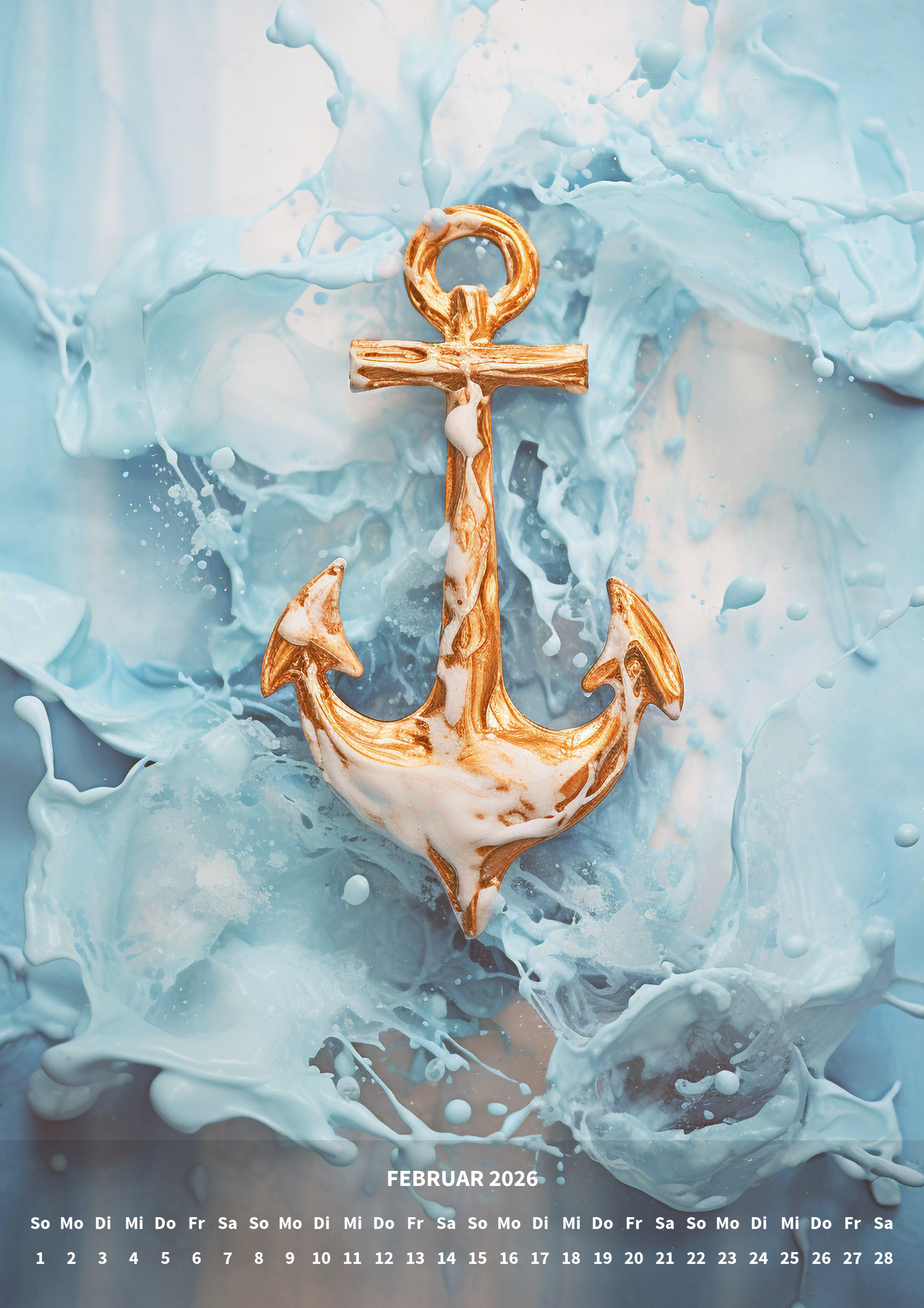 raxxa Premium-Monatskalender Meereszauber – Image 4