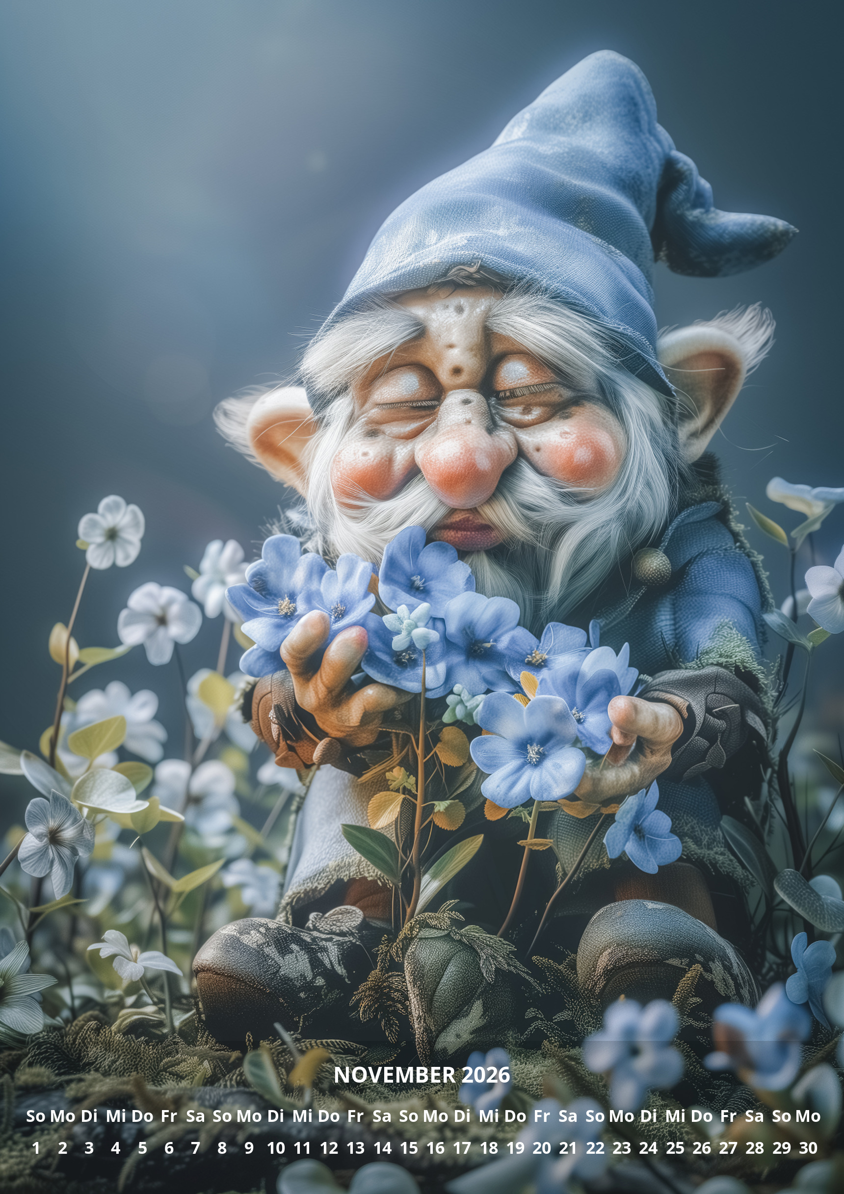 raxxa Premium-Monatskalender Zwerge 2026 - Image 13