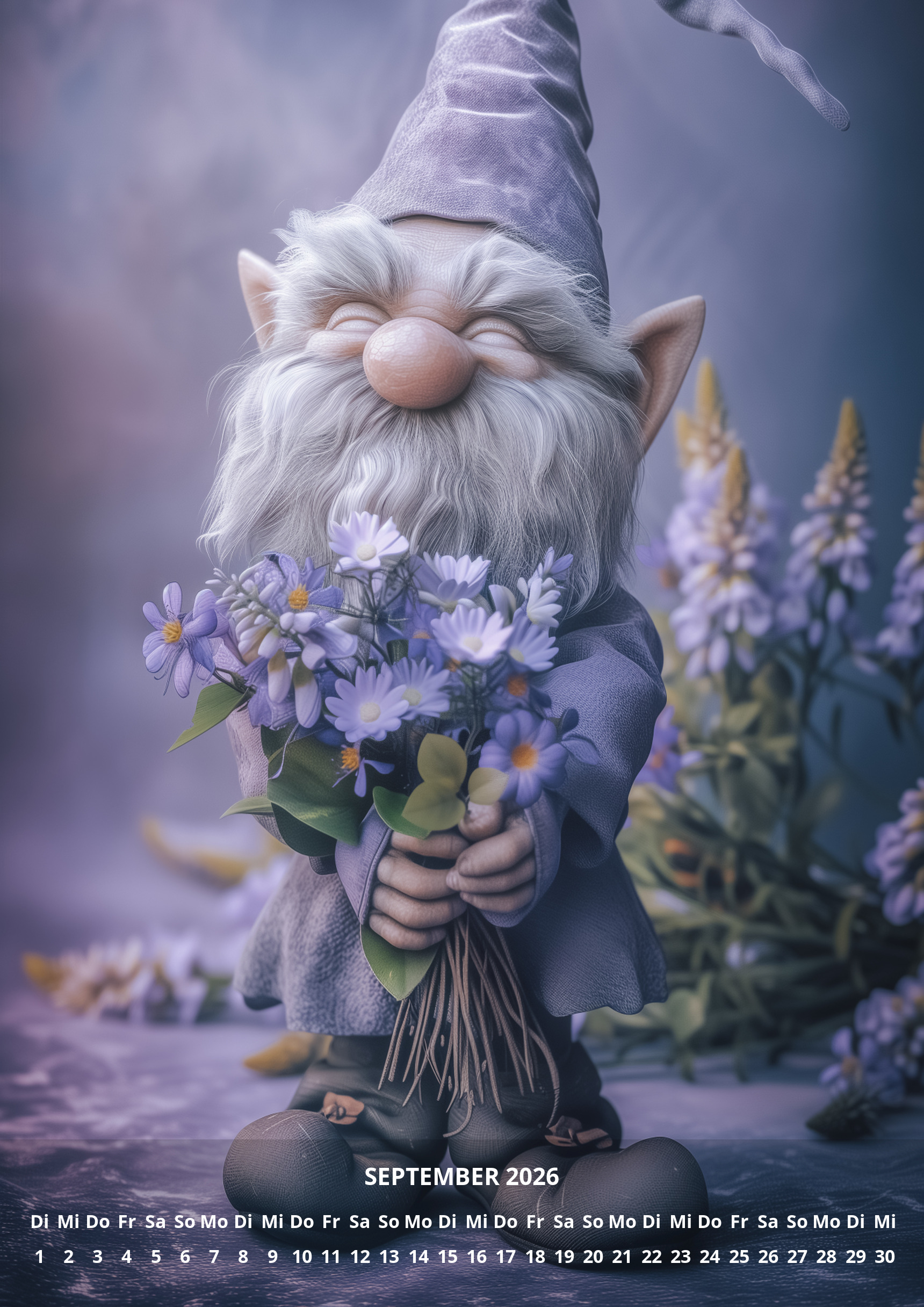 raxxa Premium-Monatskalender Zwerge 2026 - Image 11