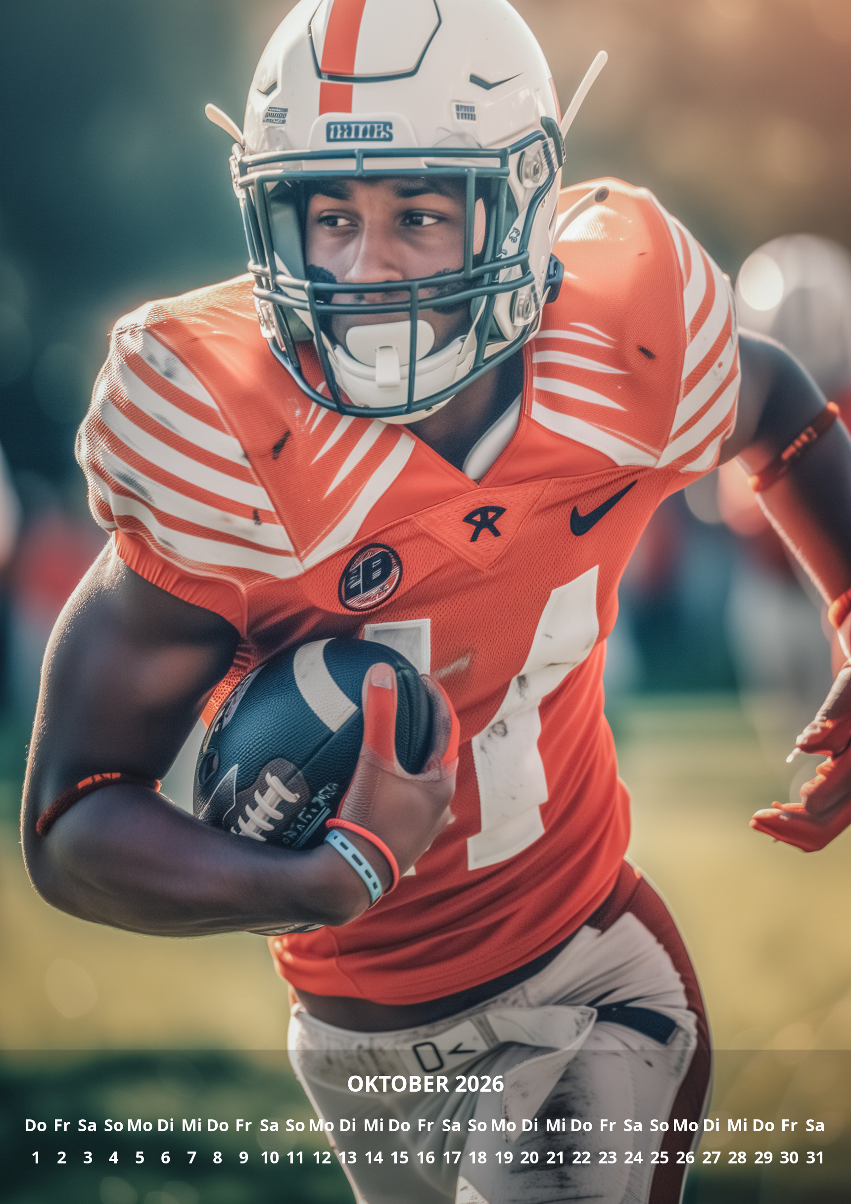 raxxa Premium-Monatskalender 12 Yards of Glory 2026 - immagine 12