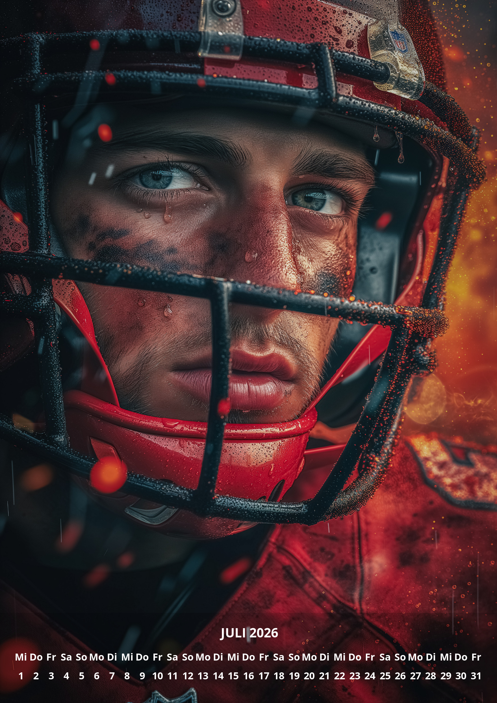 raxxa Premium-Monatskalender 12 Yards of Glory 2026 - immagine 9