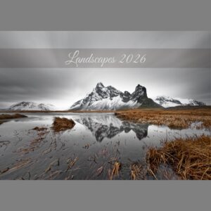 raxxa Premium-Monatskalender Landscapes 2026