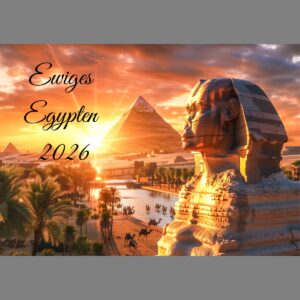 raxxa Premium-Monatskalender Ewiges Egypten 2026