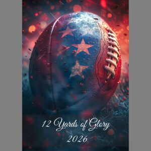 raxxa Premium-Monatskalender 12 Yards of Glory 2026