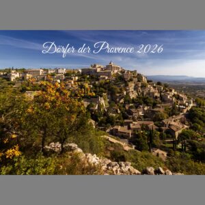 raxxa Premium-Monatskalender Dörfer der Provence 2026