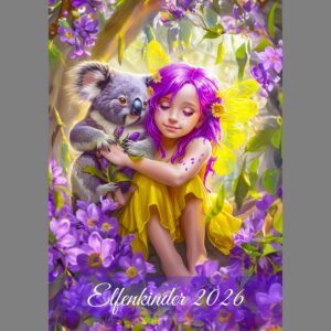 raxxa Premium-Monatskalender Elfenkinder 2026