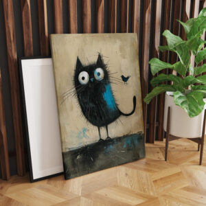 raxxa Canva: Hybrid Creature on Cat and Bird