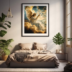 Poster: Messengers of Peace Angel with White Dove