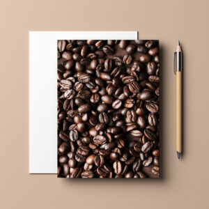 raxxa Postkarte: Coffee beans