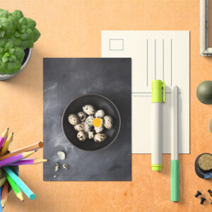 raxxa Postkarte: Quail eggs