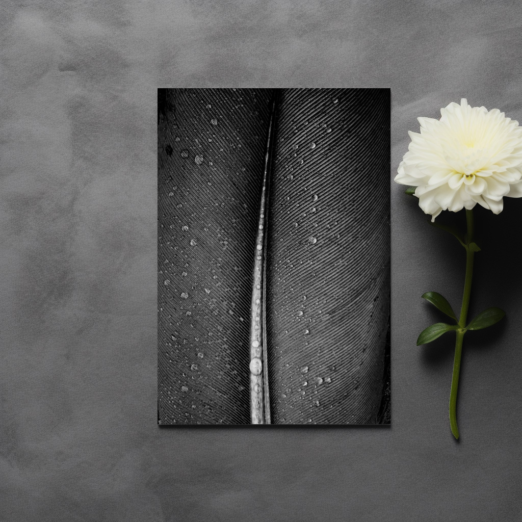 raxxa Postkarte: Feather