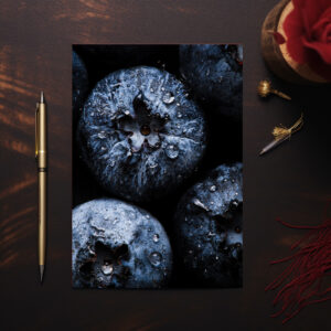 raxxa Postkarte: Blueberries