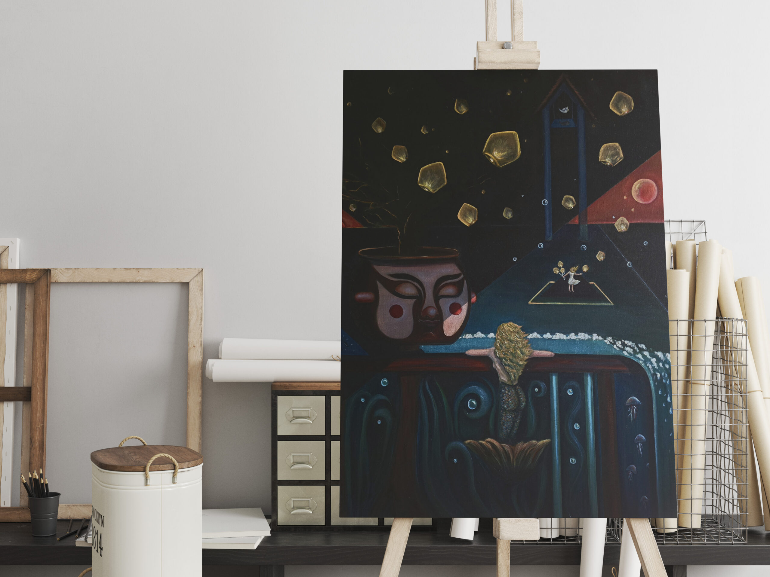 raxxa Canva: Hoffnung a.d. R. WELTEN