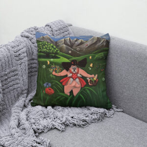 Kissen: Alpenglück a.d. R. WeibsBild