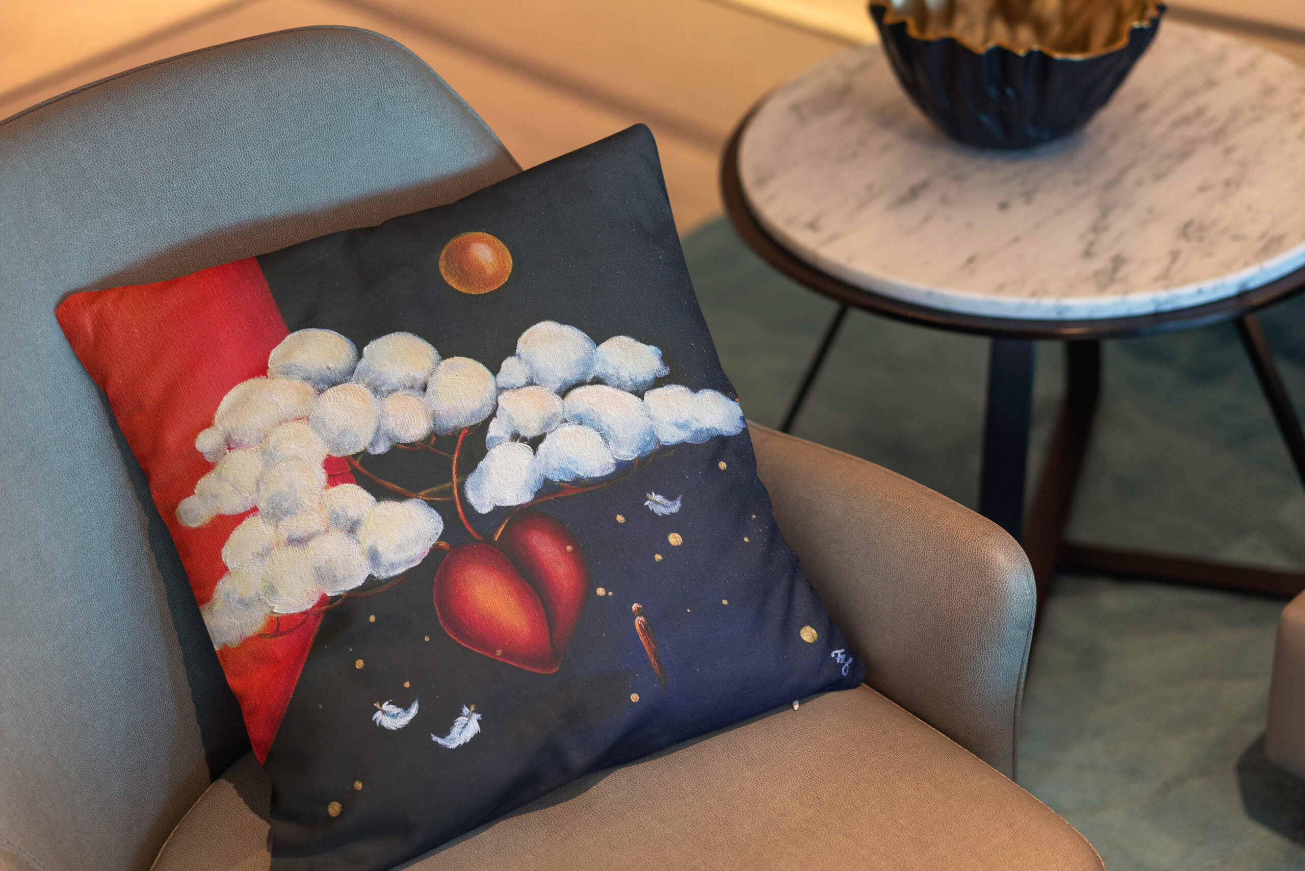 Kissen: Wo das Herz schlägt III – Image 2