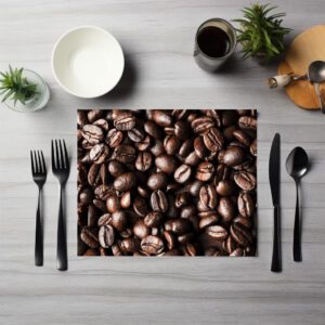 raxxa Premium-Tischset: Coffee beans
