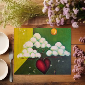 raxxa Premium-Tischset: Wo das Herz schlägt II