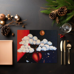 raxxa Premium-Tischset: Wo das Herz schlägt III