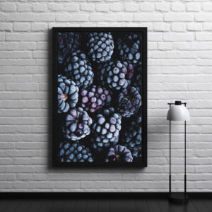 Poster: Frozen blackberries