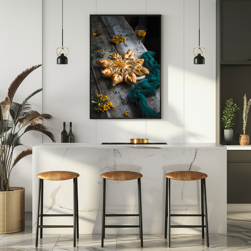 Poster: Christmas cinnamon star cake – Image 4