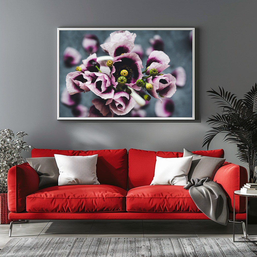 Poster: Poppy flowers