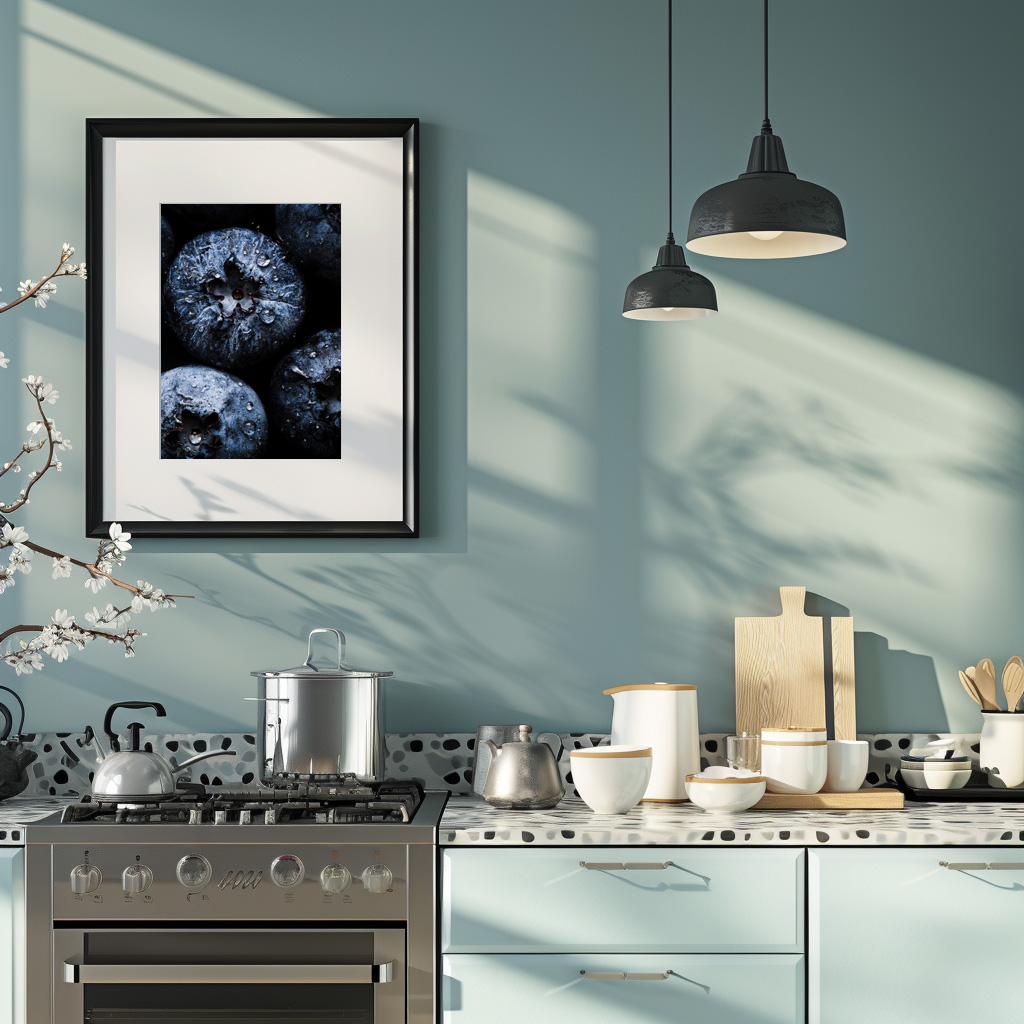 Poster: Blueberries - Imagen 4