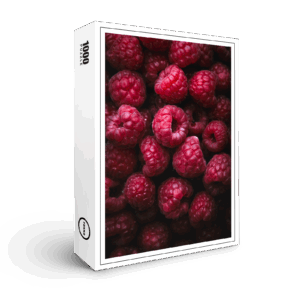 raxxa Premium-Puzzle: Rasberries