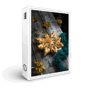 raxxa Premium-Puzzle: Christmas cinnamon star cake