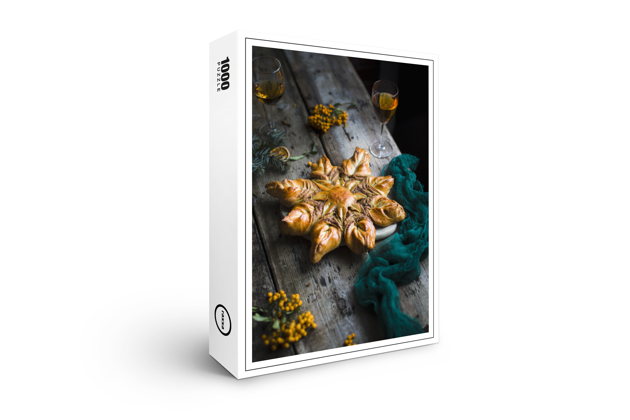 raxxa Premium-Puzzle: Christmas cinnamon star cake