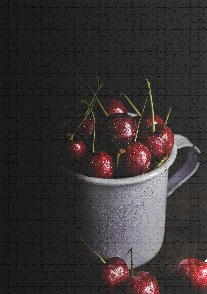 raxxa Premium-Puzzle: Cherries - Imagen 2