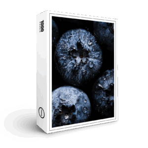 raxxa Premium-Puzzle: Blueberries