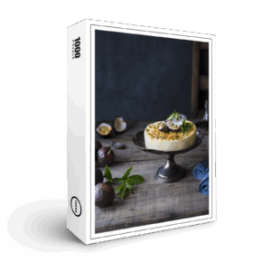 raxxa Premium-Puzzle: Passion flower cake