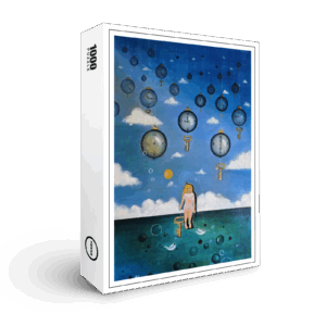 raxxa Premium-Puzzle: Relativität der Zeit