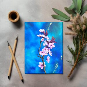 raxxa Postkarte: Kirschblütenzweig