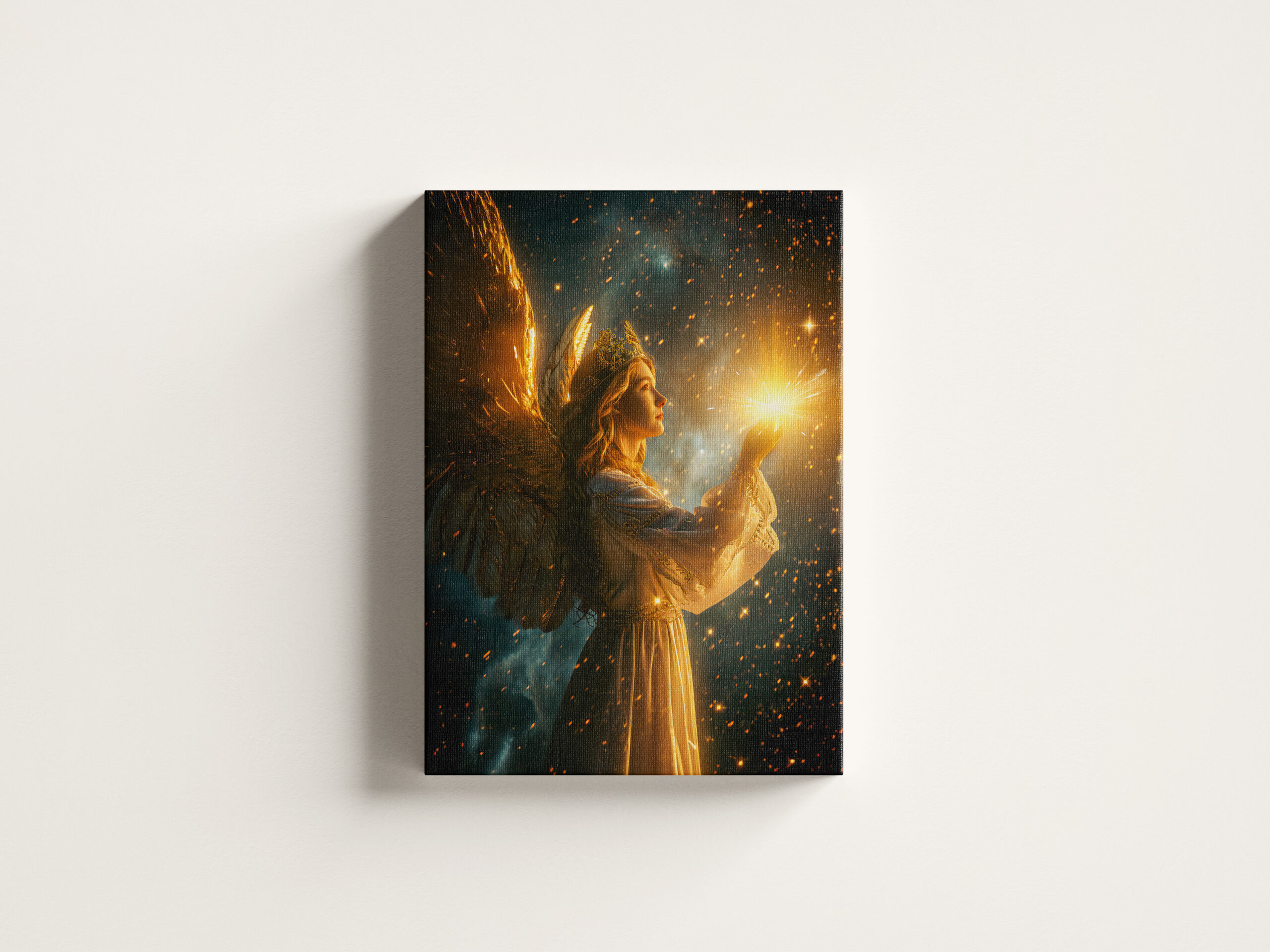 raxxa Canva: Angel Holding a Radiant Star - immagine 3