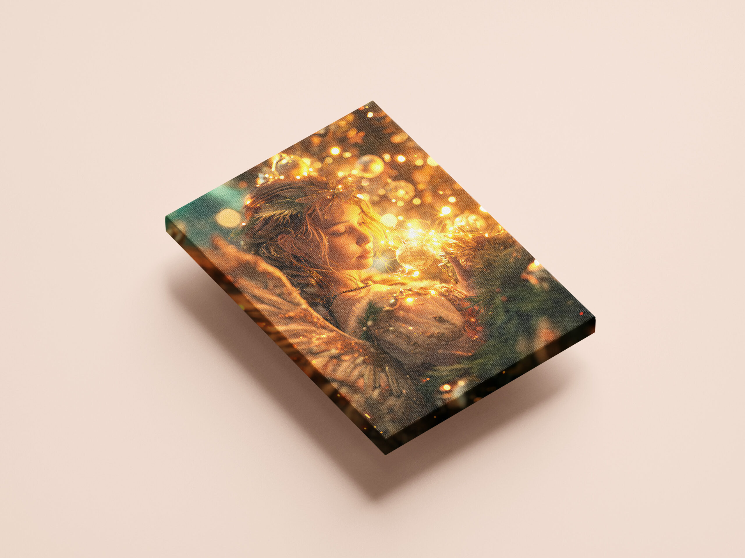 raxxa Canva: Celestial Joy Christmas Angel – Image 2