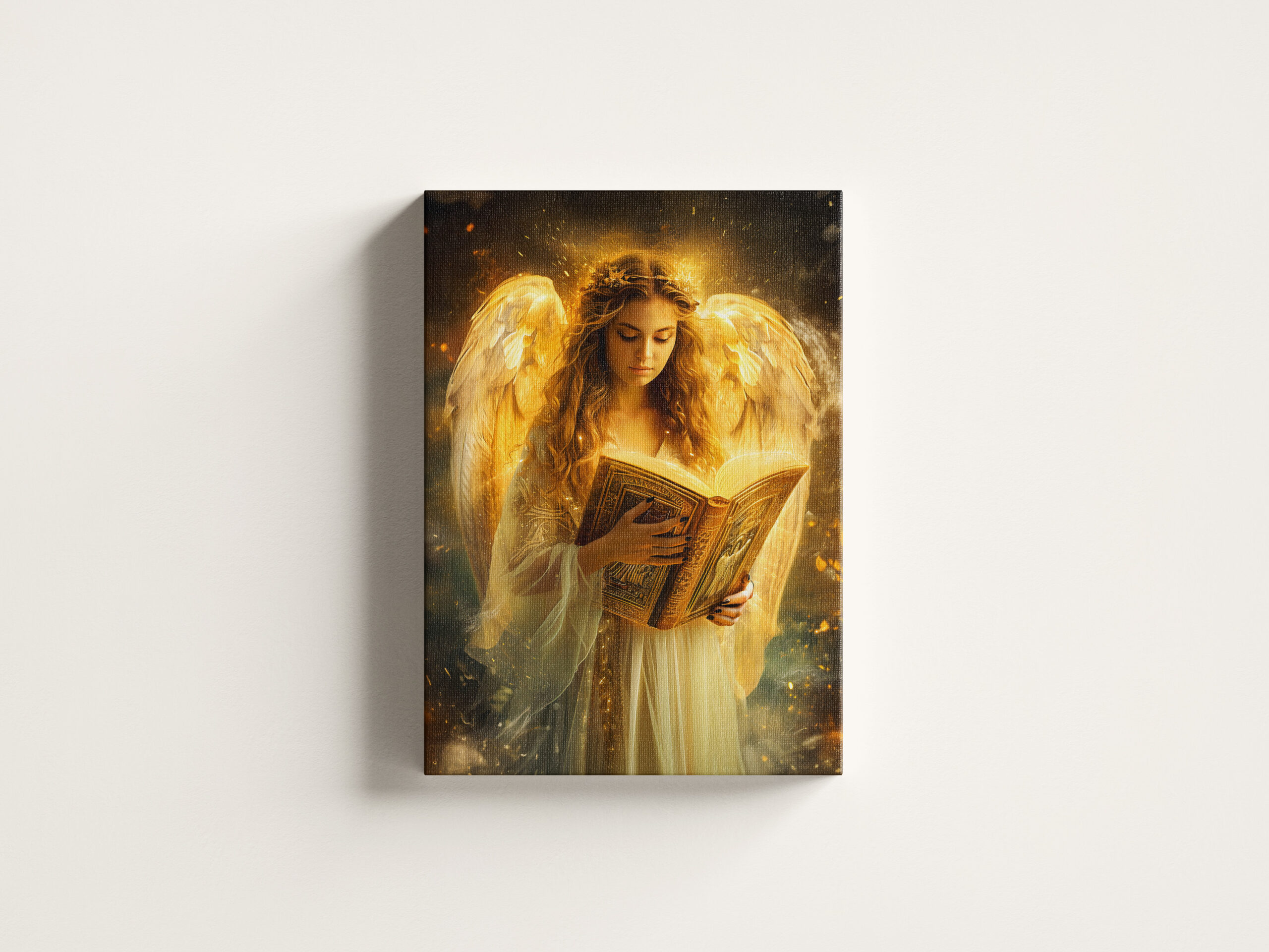 raxxa Canva: Divine Wisdom Angel with Bible - Image 3