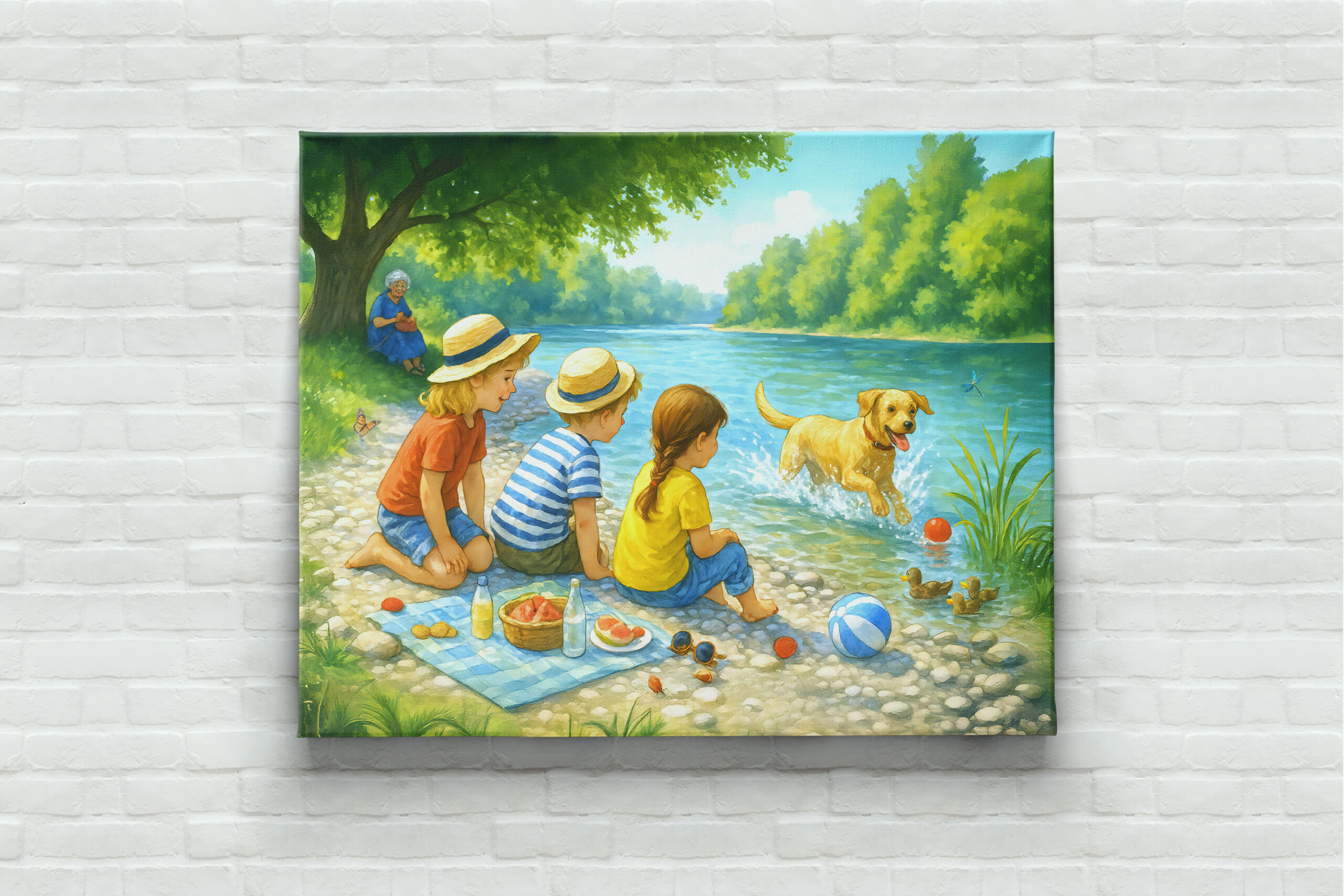 raxxa Canva: Kids Picnic by Iasar River – Image 2
