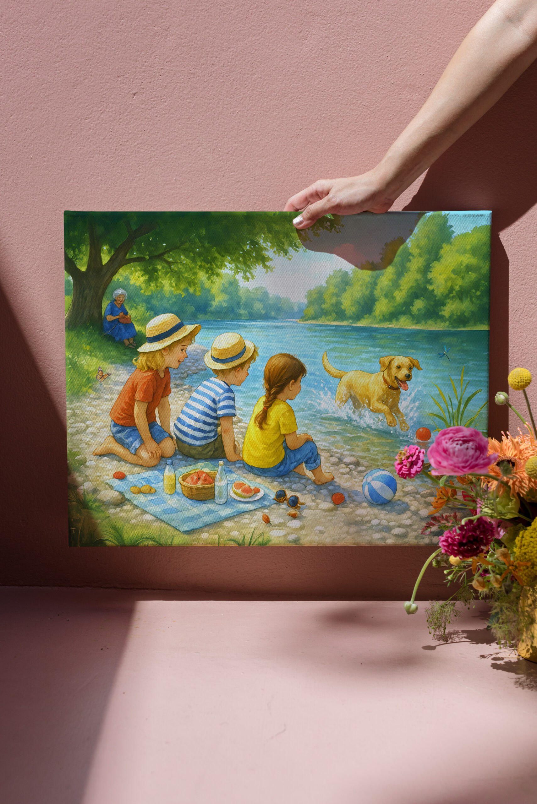 raxxa Canva: Kids Picnic by Iasar River – Image 3