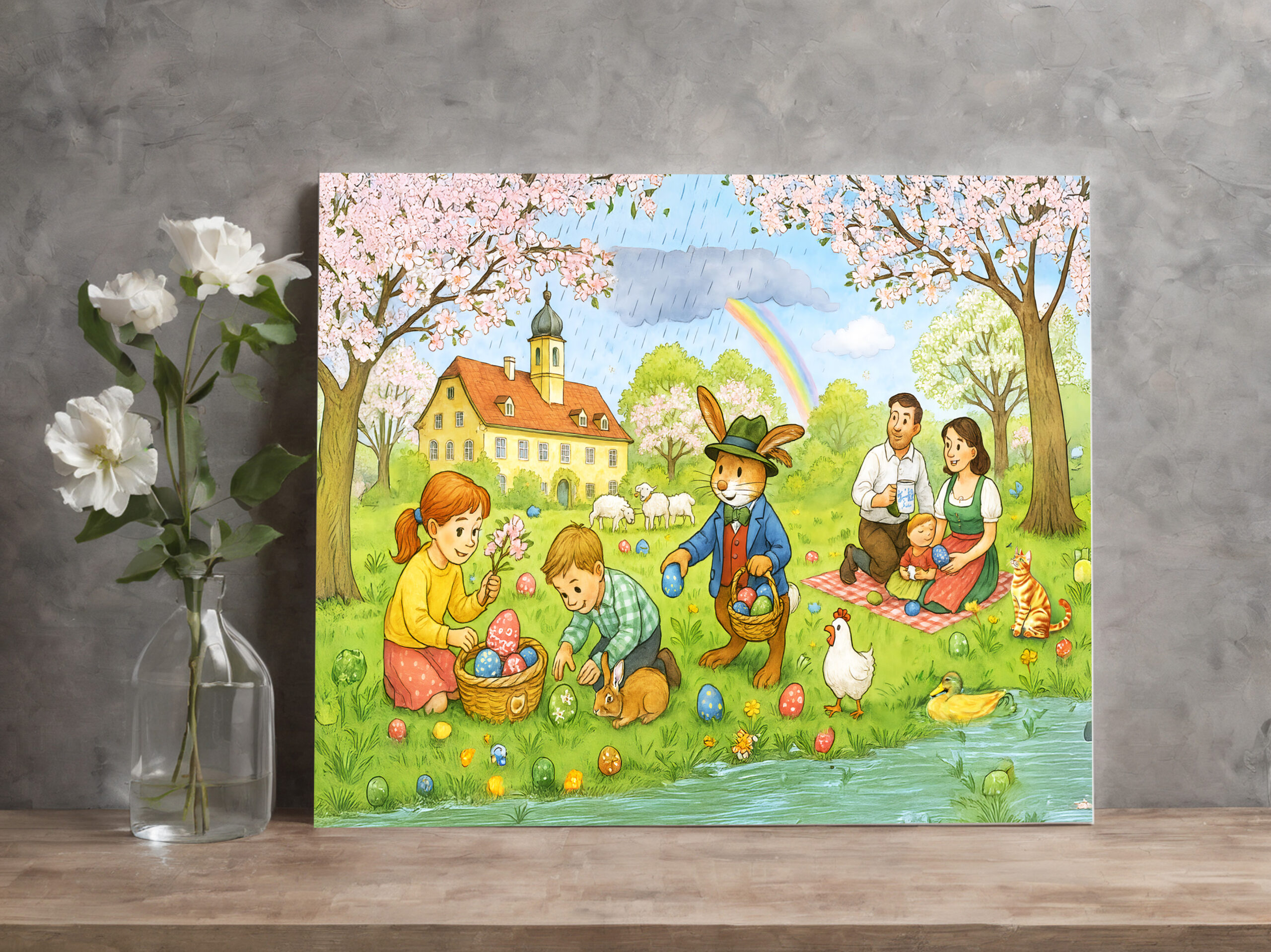 raxxa Canva: Easter Egg Hunt in Park – Bild 2