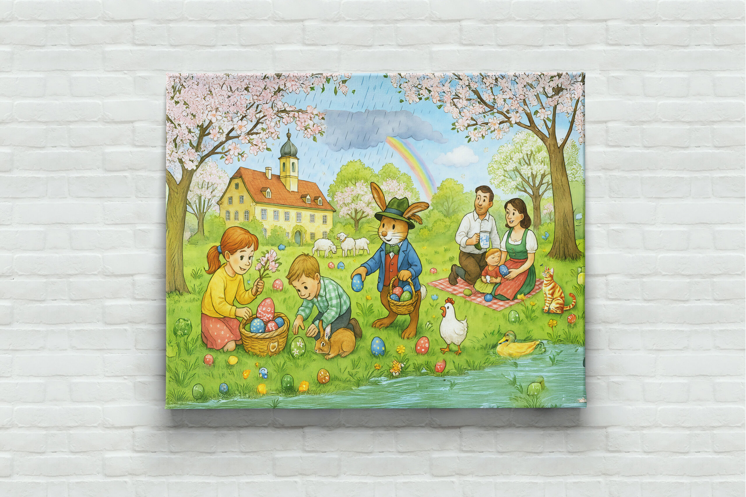 raxxa Canva: Easter Egg Hunt in Park – Bild 3