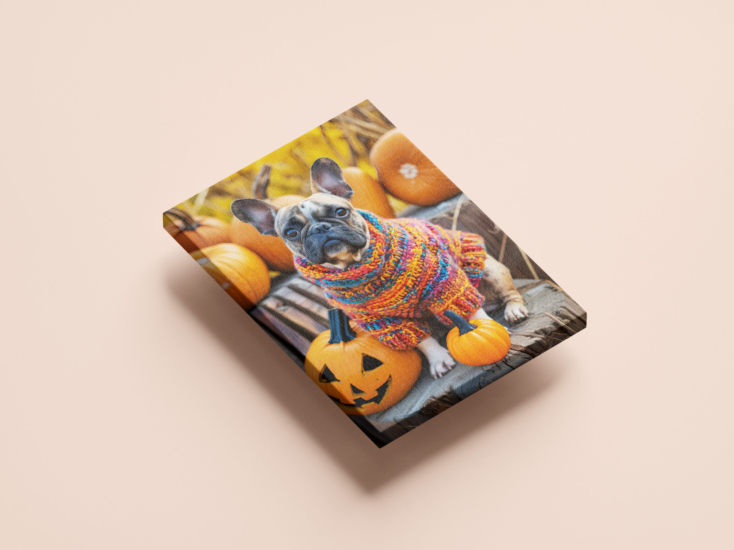 raxxa Canva: French Bulldog in Knitted Dog Attire 9 – Image 3