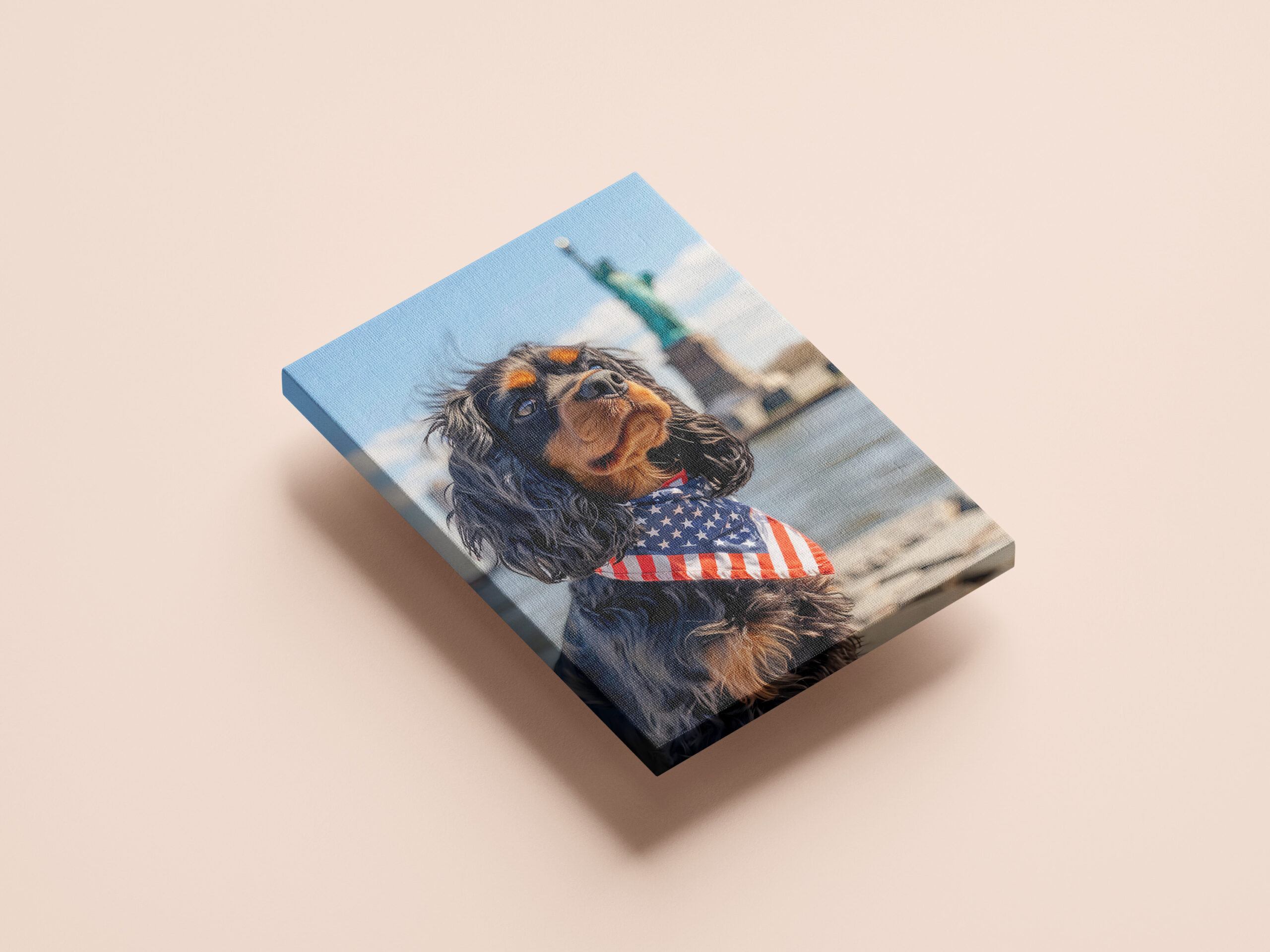 raxxa Canva: King Charles Cocker Spaniel Takes Selfies in New York - Imagen 2