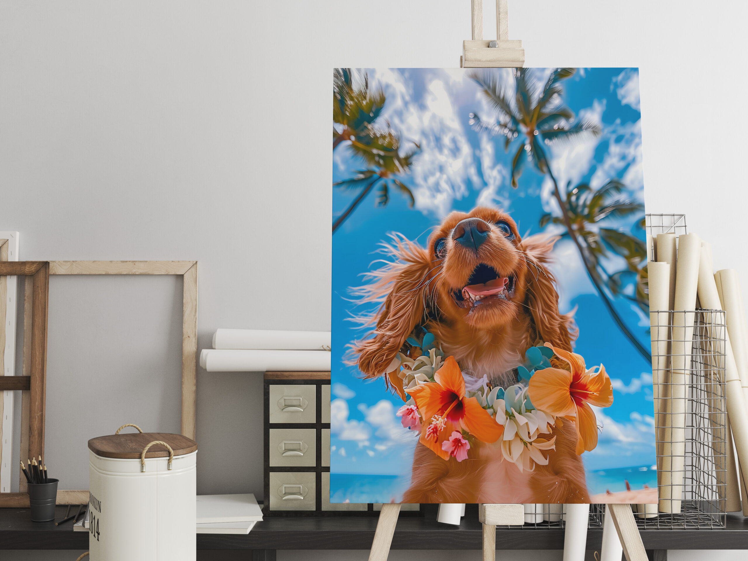 raxxa Canva: King Charles Cocker Spaniel Takes Selfies Across the Globe - Imagen 2