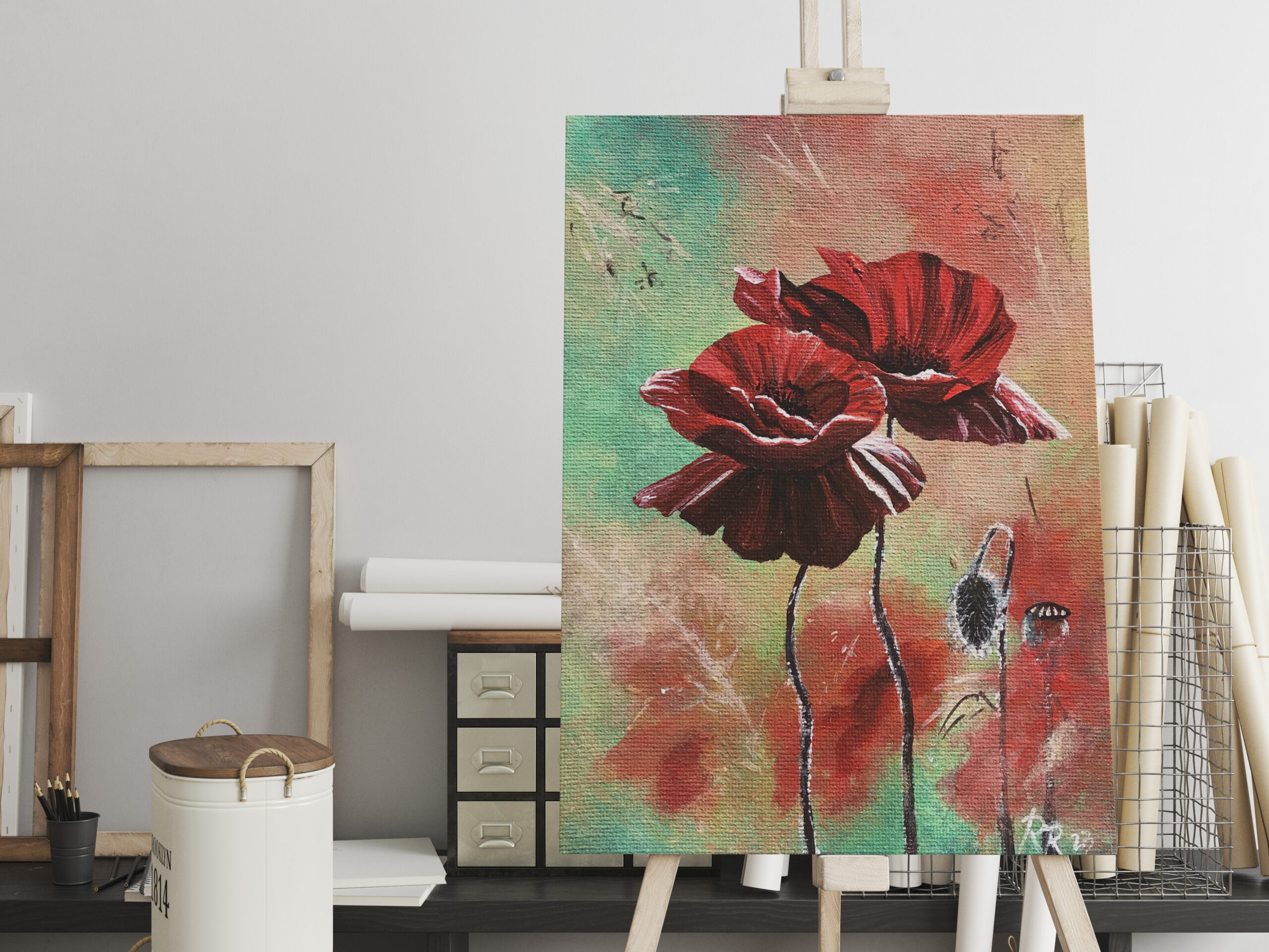 raxxa Canva: Sommermohn